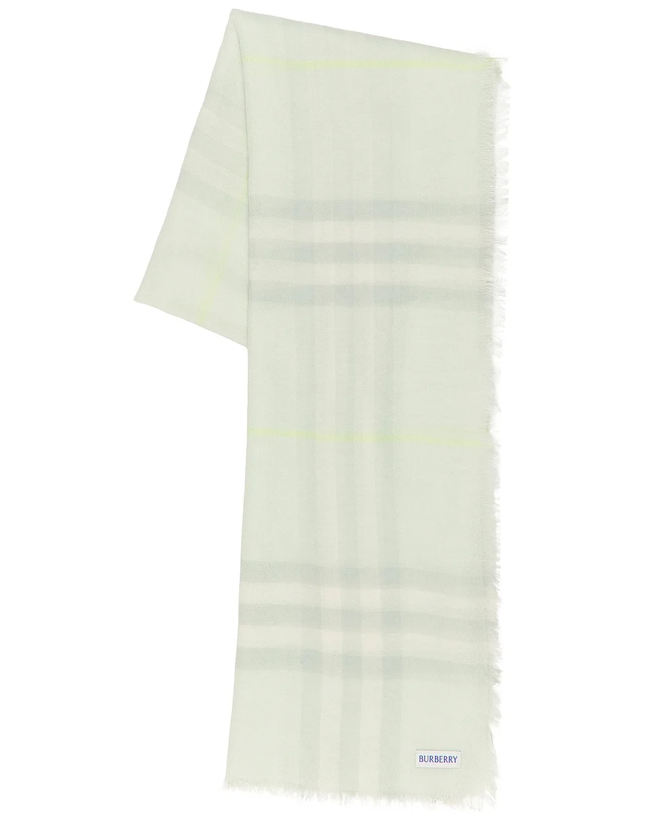 Giant Check Scarf - 1
