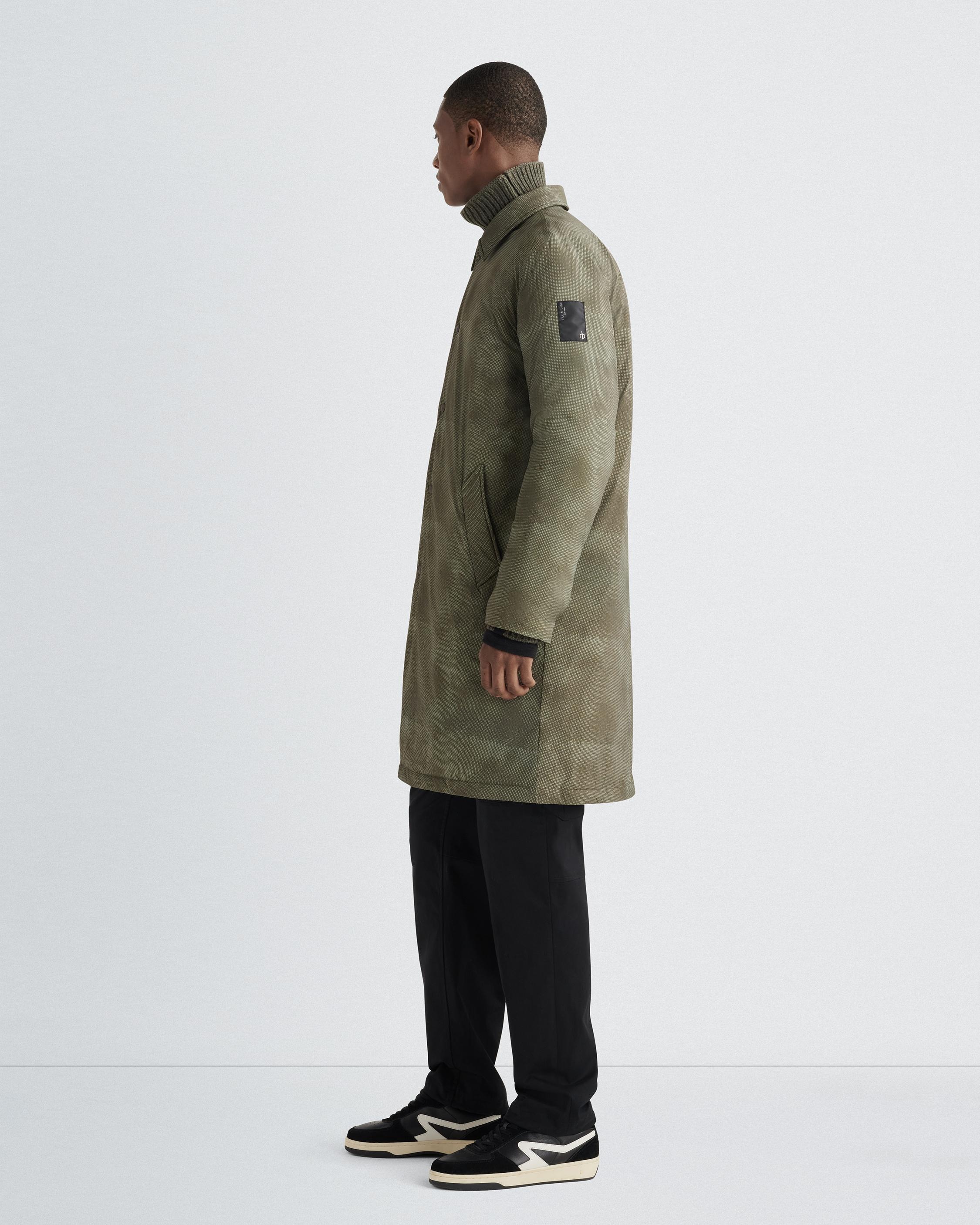 Leon Camo Nylon Puffer Car Coat
Relaxed Fit - 4