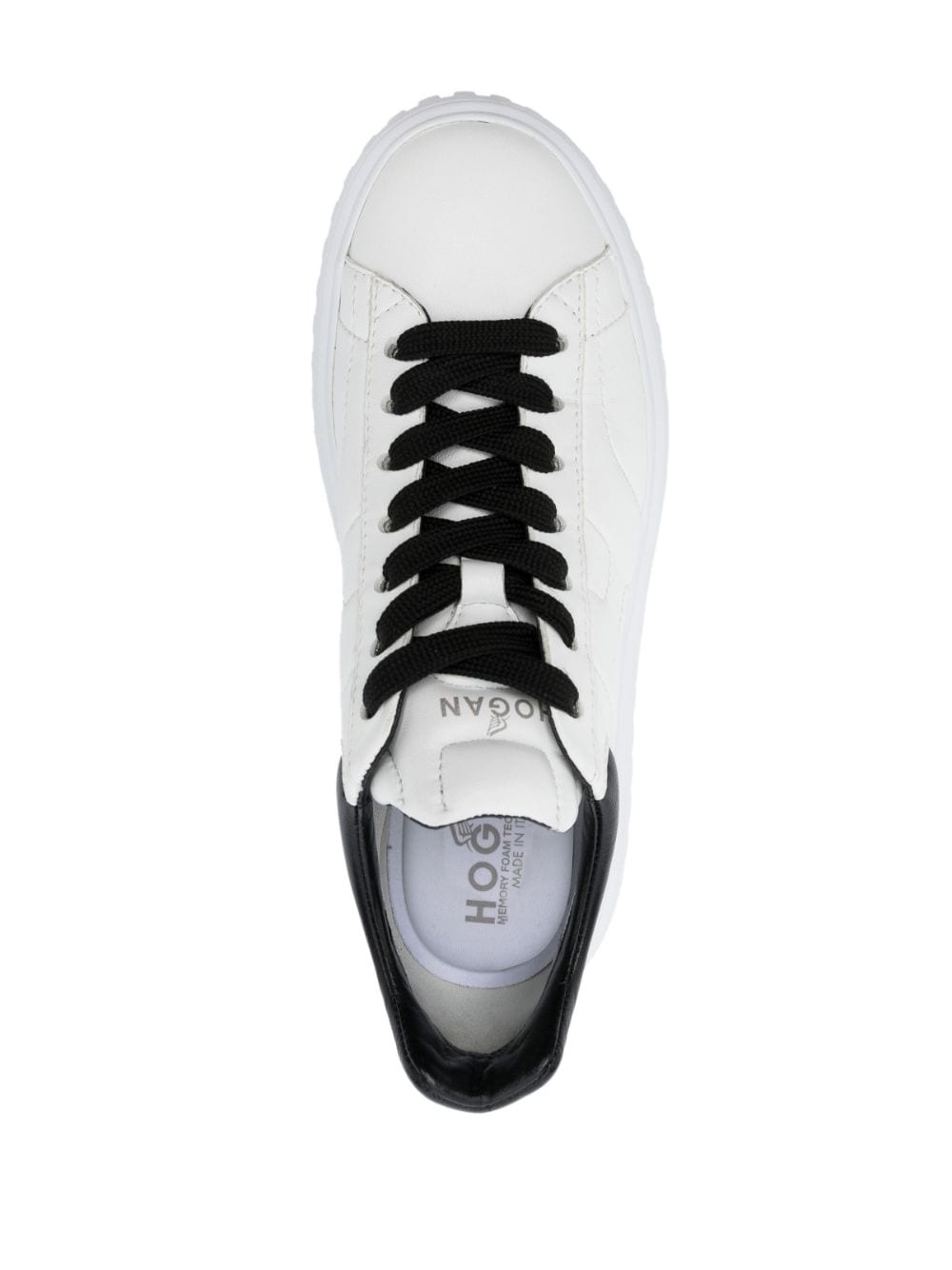 logo-embroidered low-top sneakers - 4