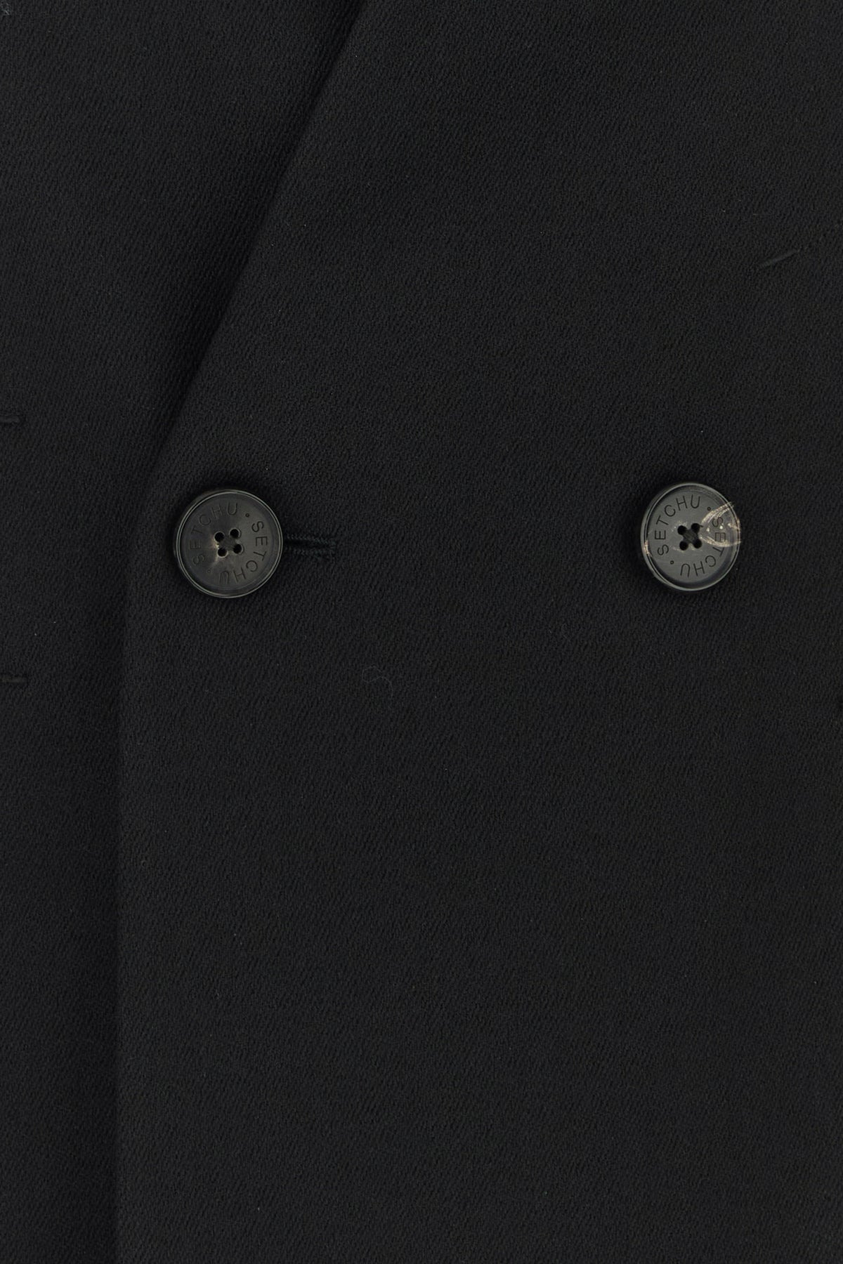 Black wool blazer - 3