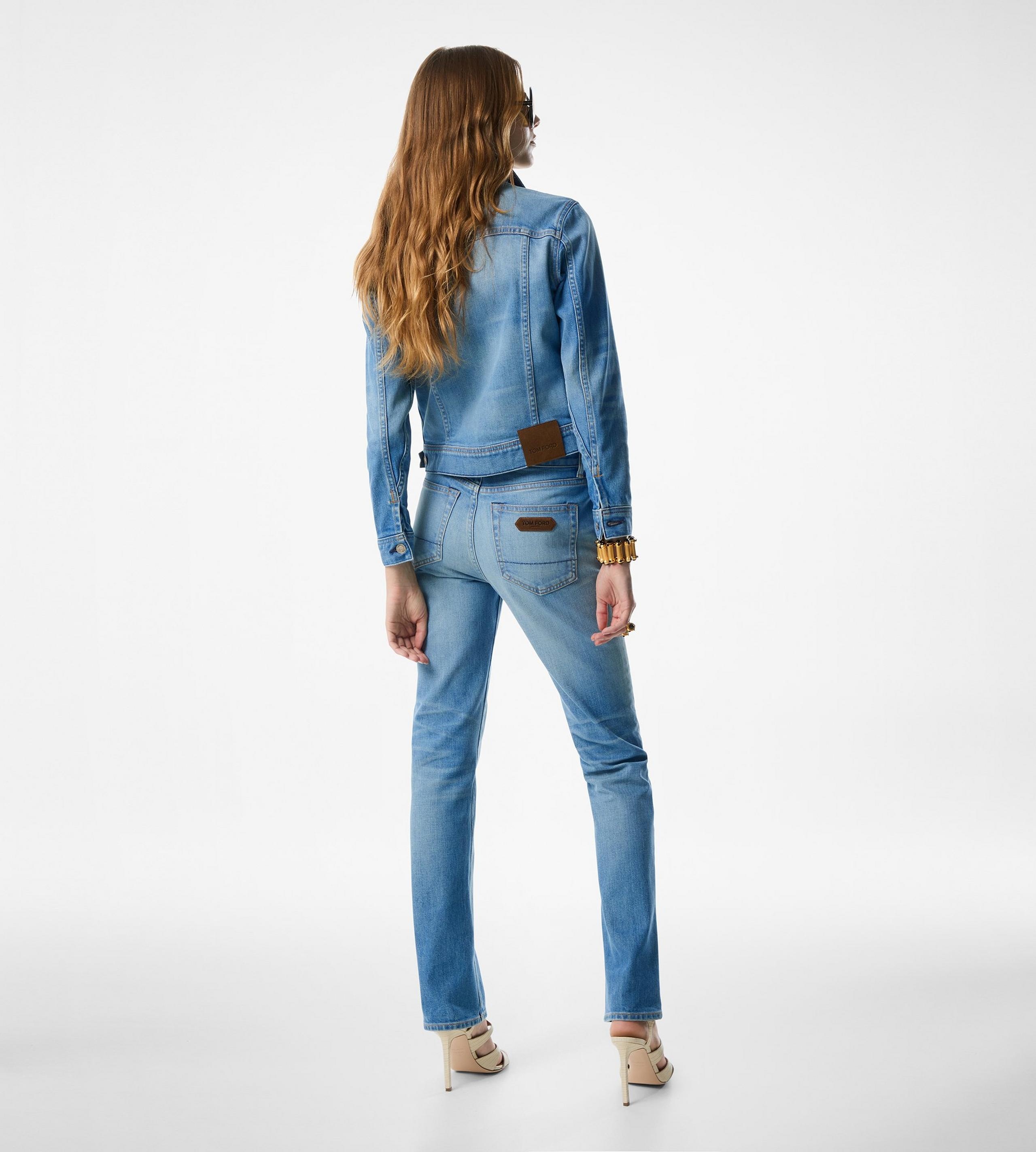 SUMMER STONE WASHED DENIM JACKET - 3