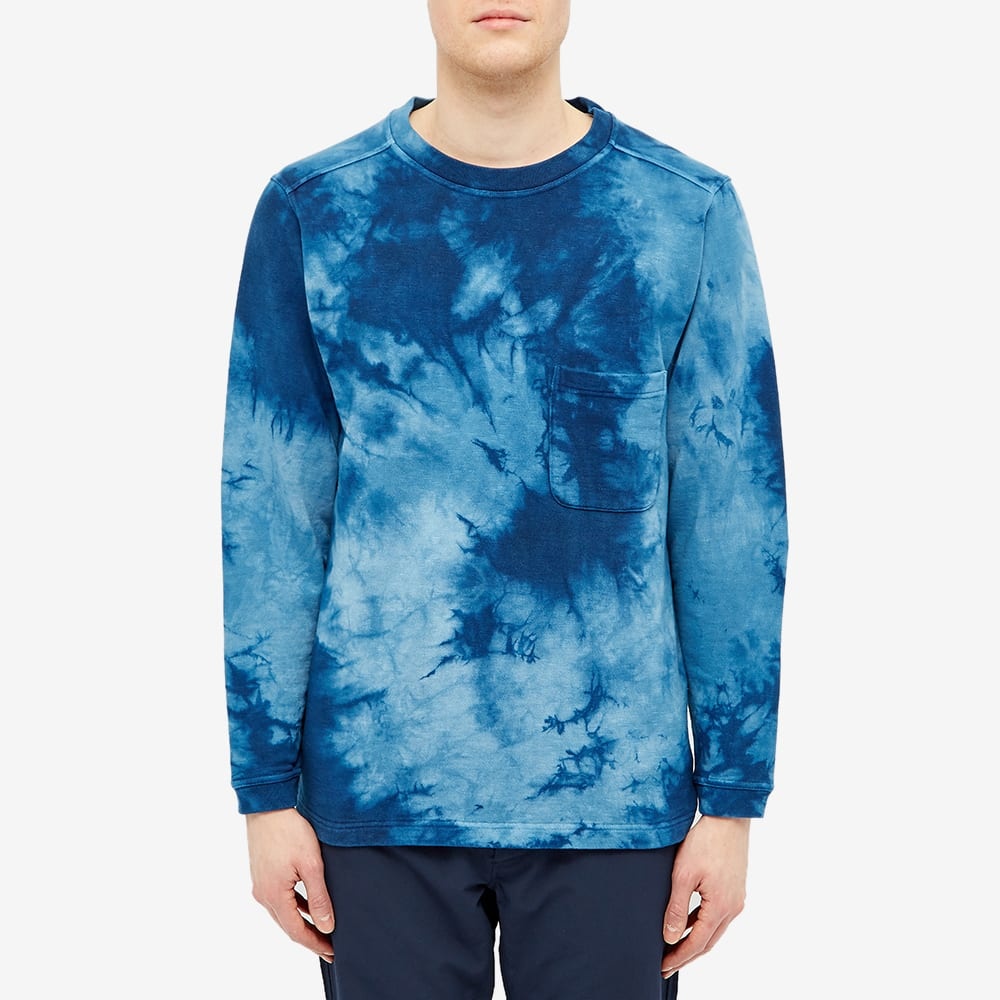 Blue Blue Japan Tie Dyed Crew Sweat - 3