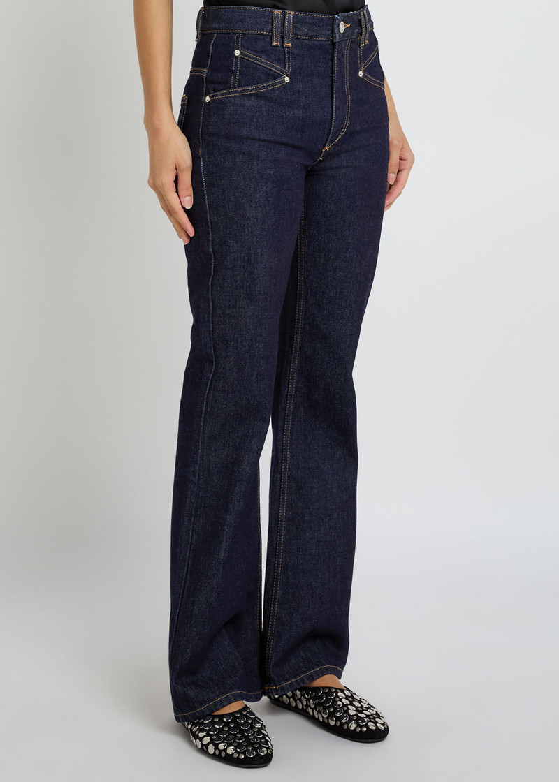 Isabel Marant Isabel Marant Belvia Straight-leg Jeans outlook