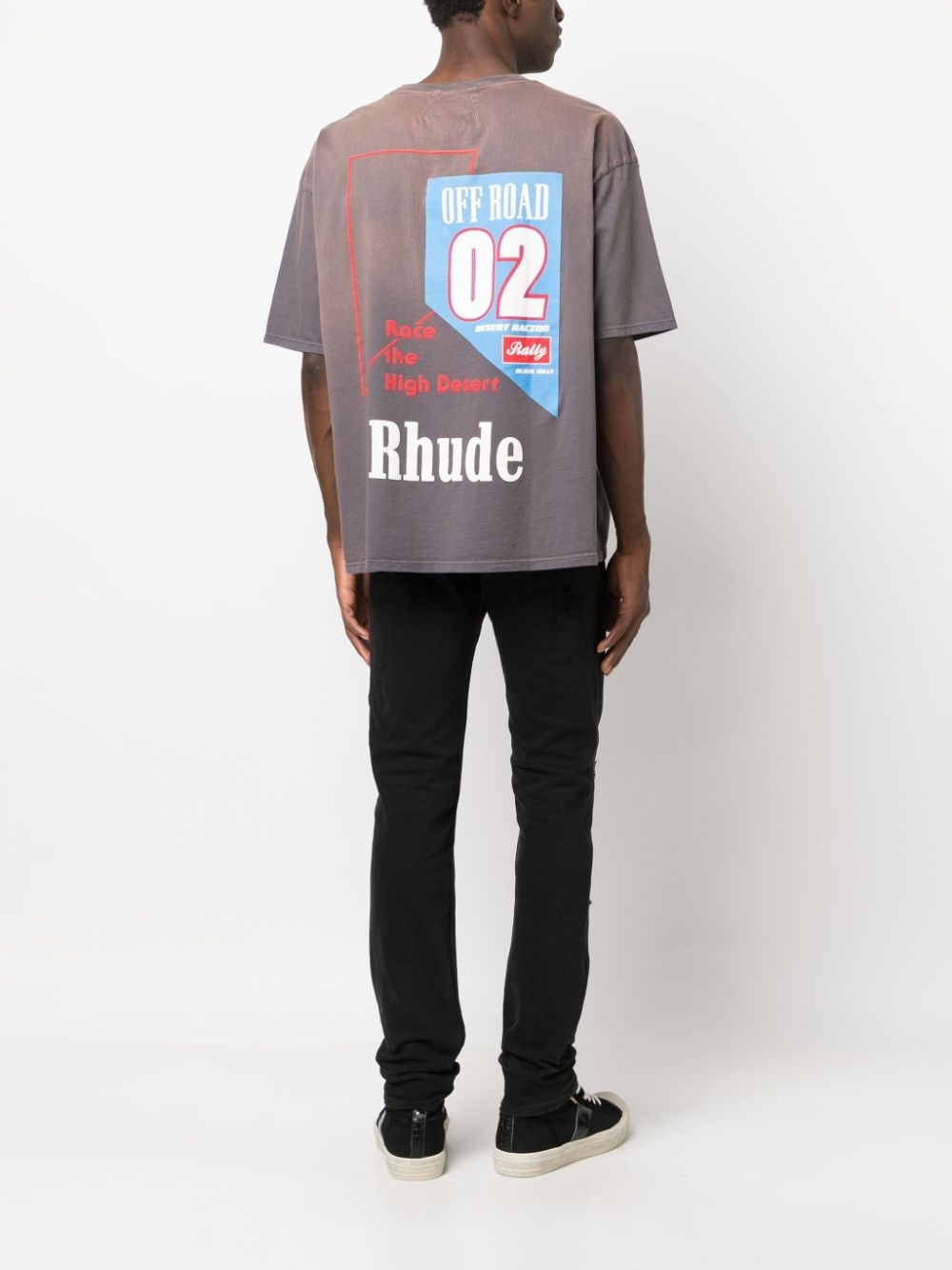 O2 Off-Road print cotton T-shirt - 2