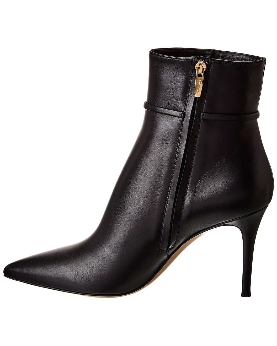Gianvito Rossi Carrey 85 Leather Bootie - 2