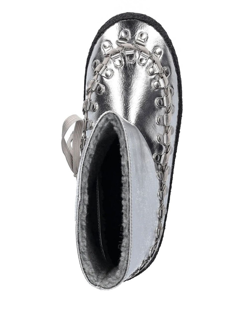 metallic-effect ankle boots 4