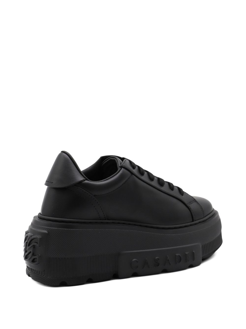 platform lace-up sneakers - 3