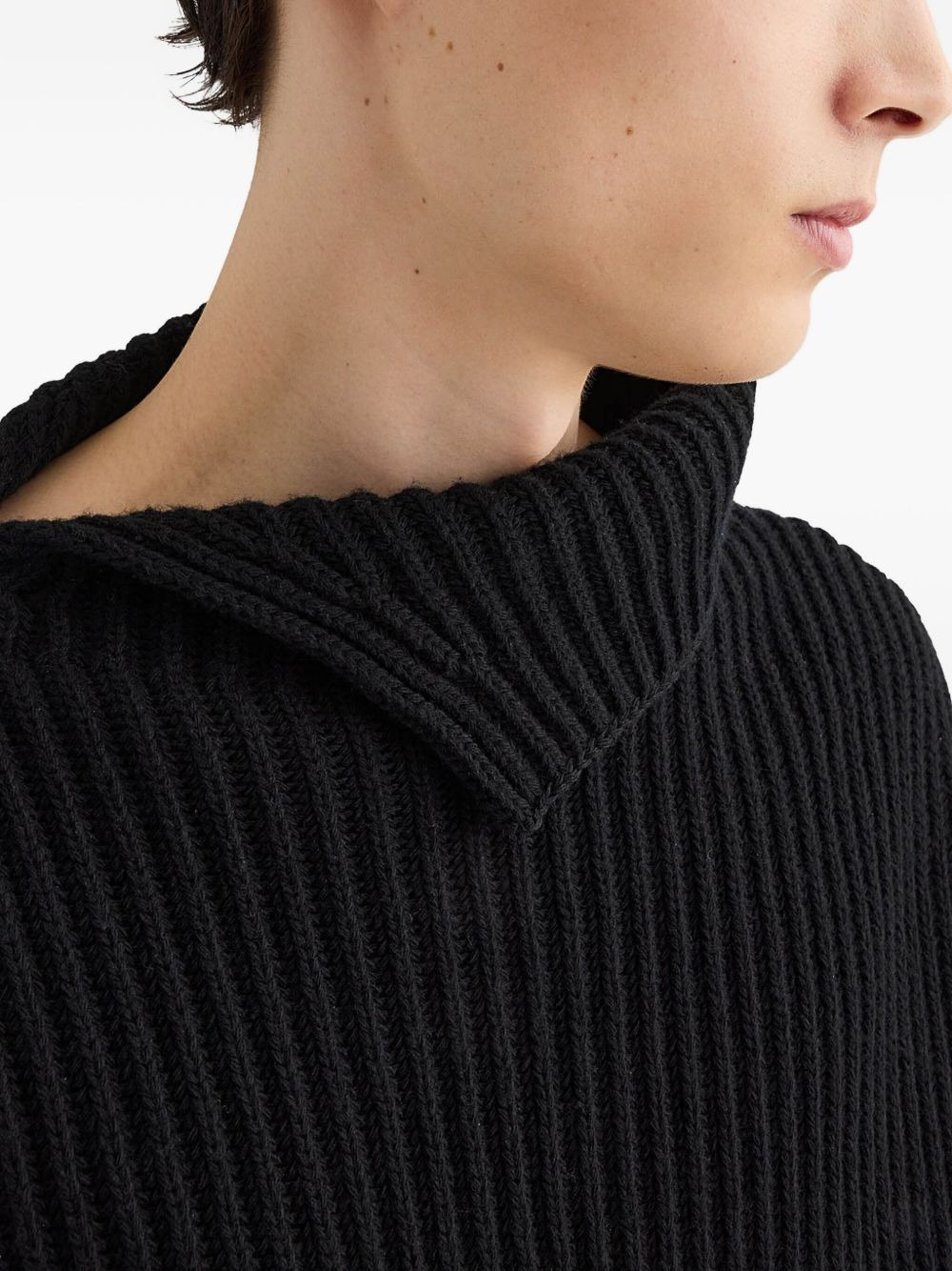 ribbed sweater - 3