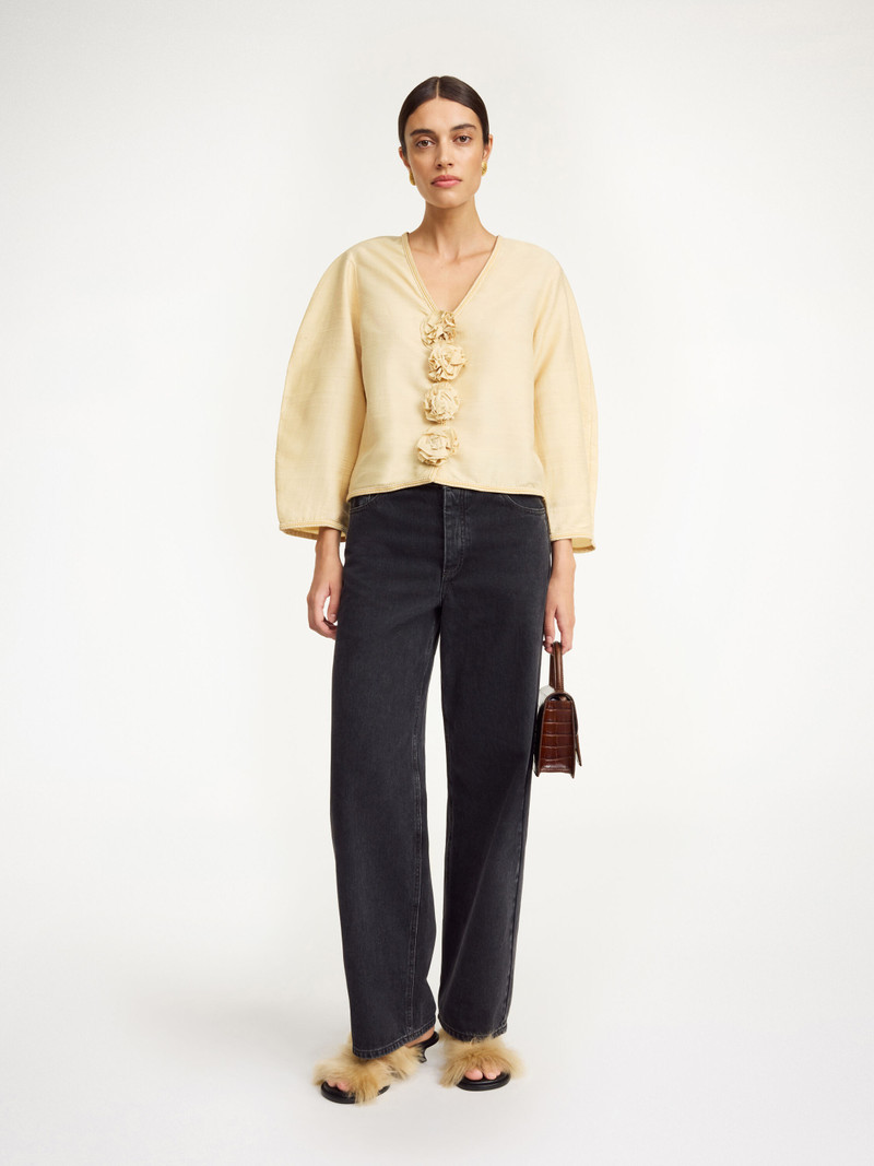 BY MALENE BIRGER Mineas silk top outlook
