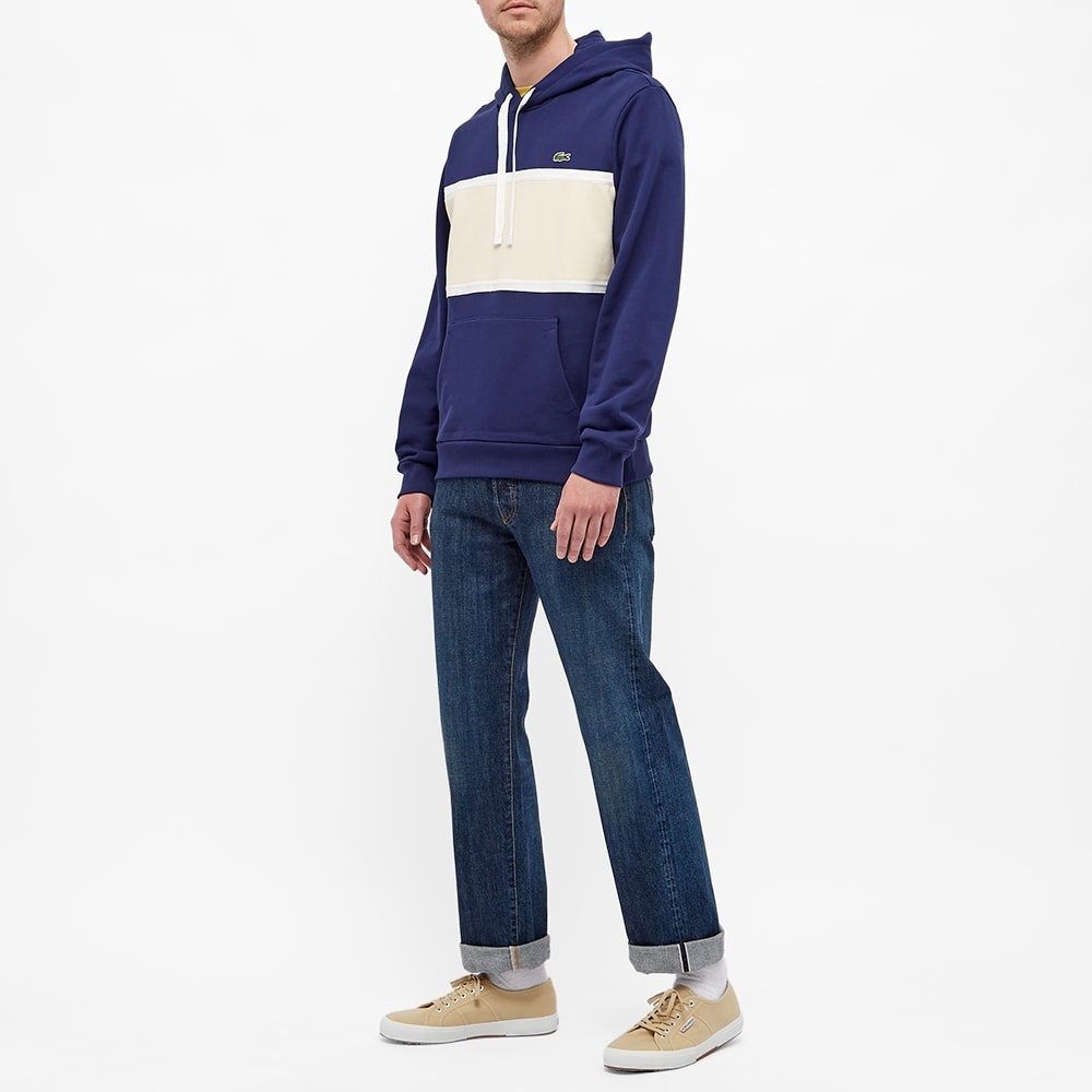 Lacoste Colour Block Hoody - 6