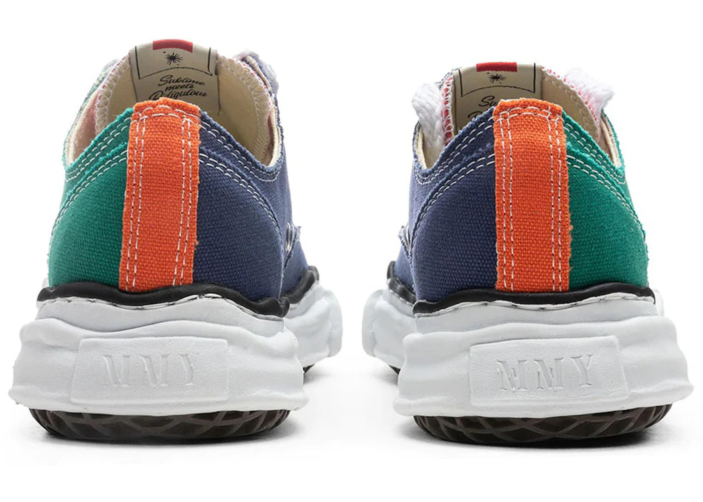 Maison Mihara Yasuhiro Peterson OG Sole Canvas Low Multi - 3