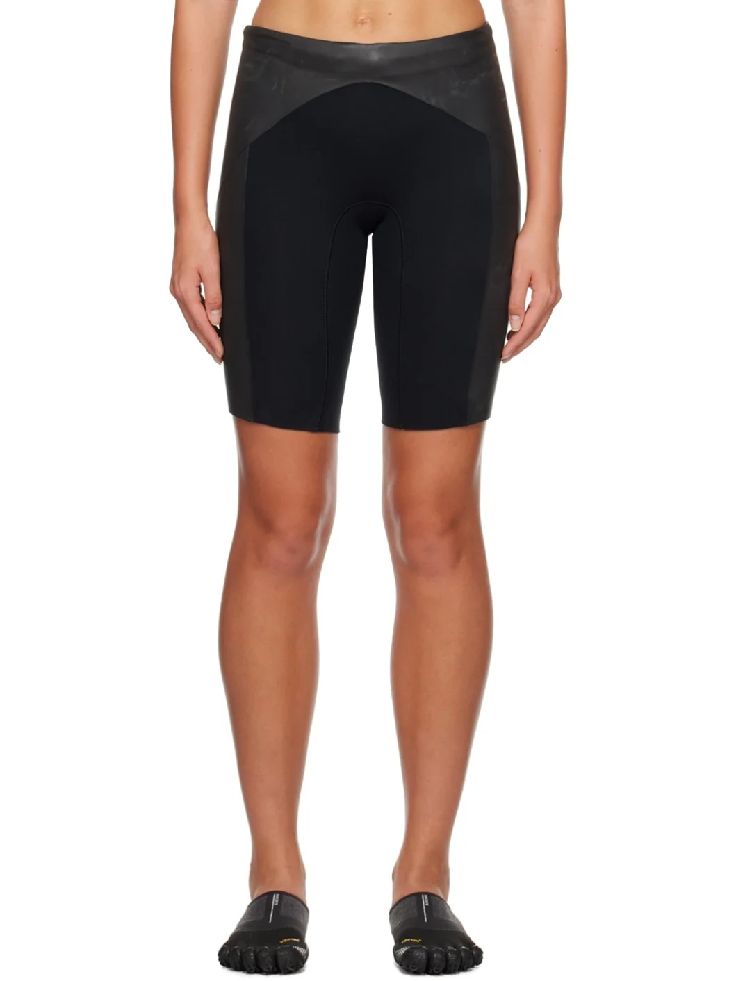 Haydenshapes by Dion Lee SSENSE Exclusive Black & Gray Shorts - 1