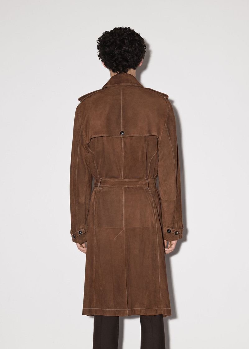 AMIRI SUEDE TRENCH COAT 4