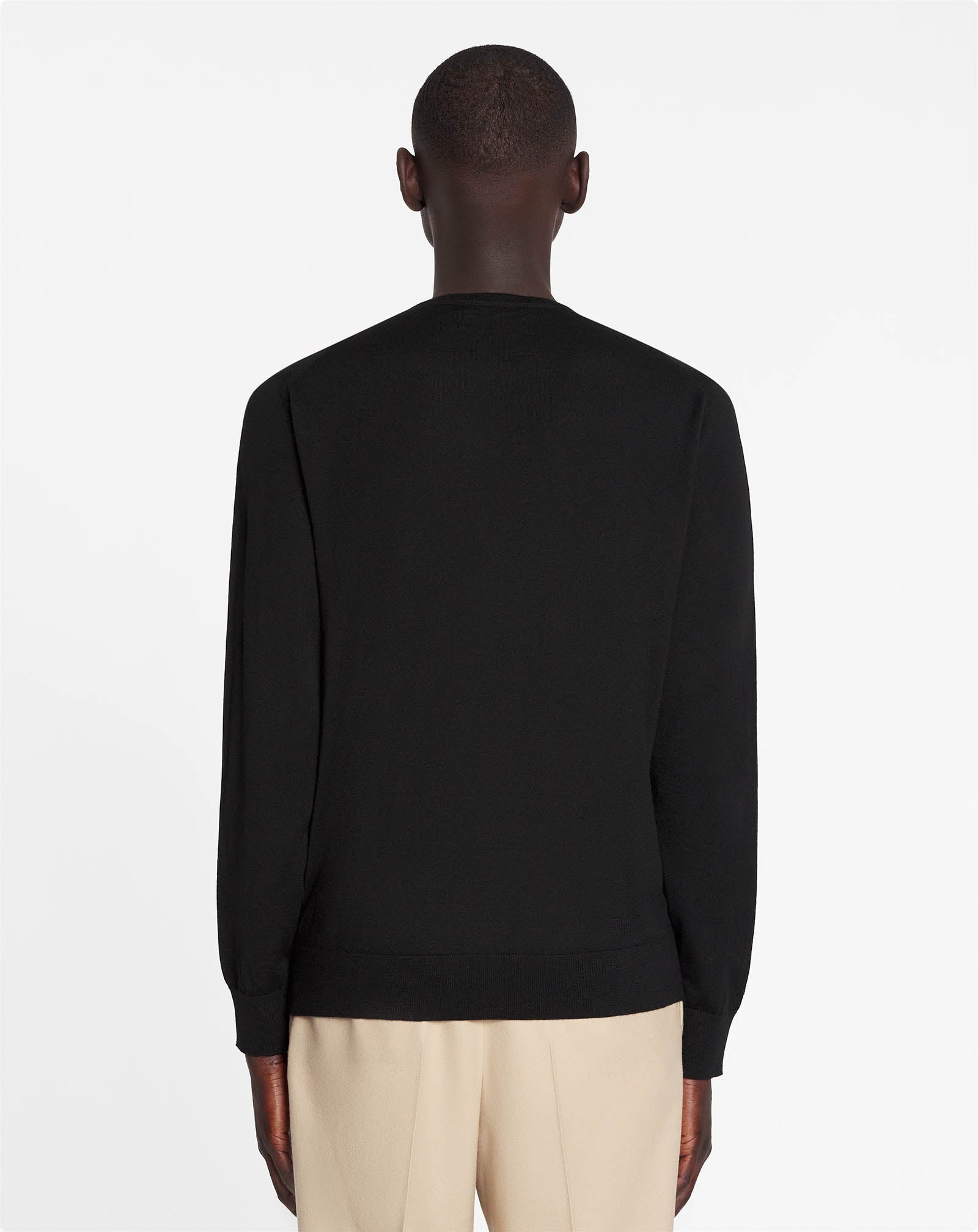 CASHMERE ROUND NECK SWEATER - 3
