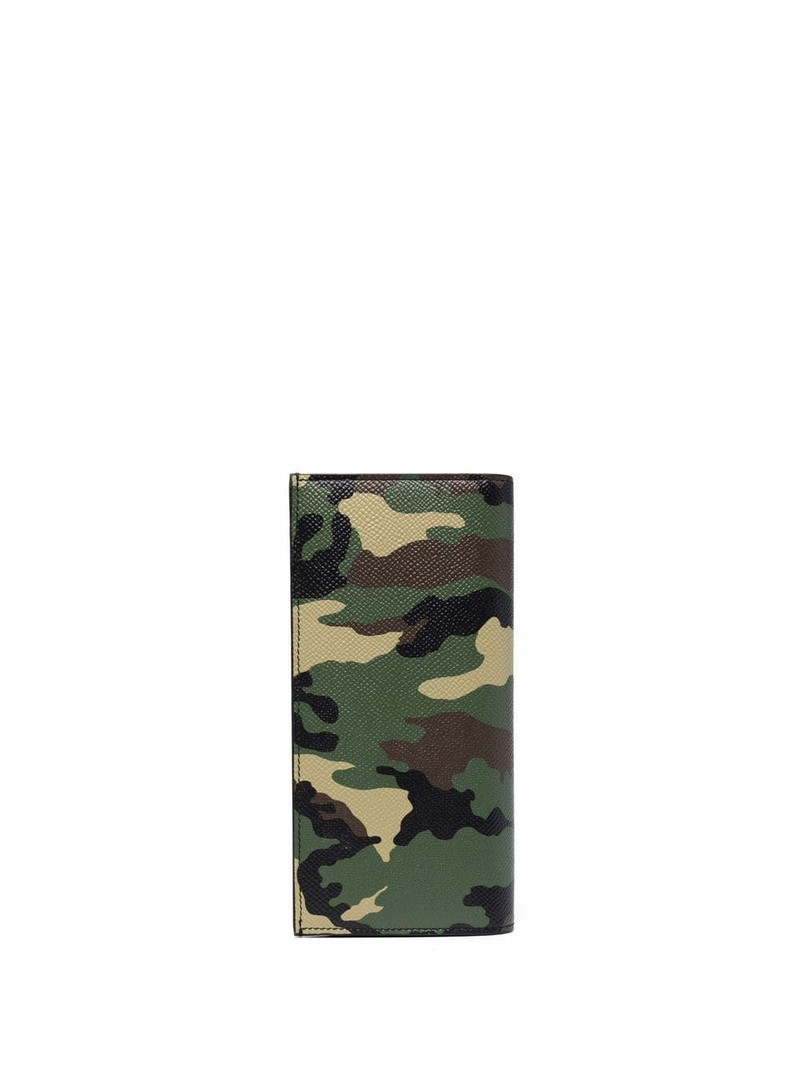 Dolce & Gabbana camouflage-print bi-fold wallet outlook