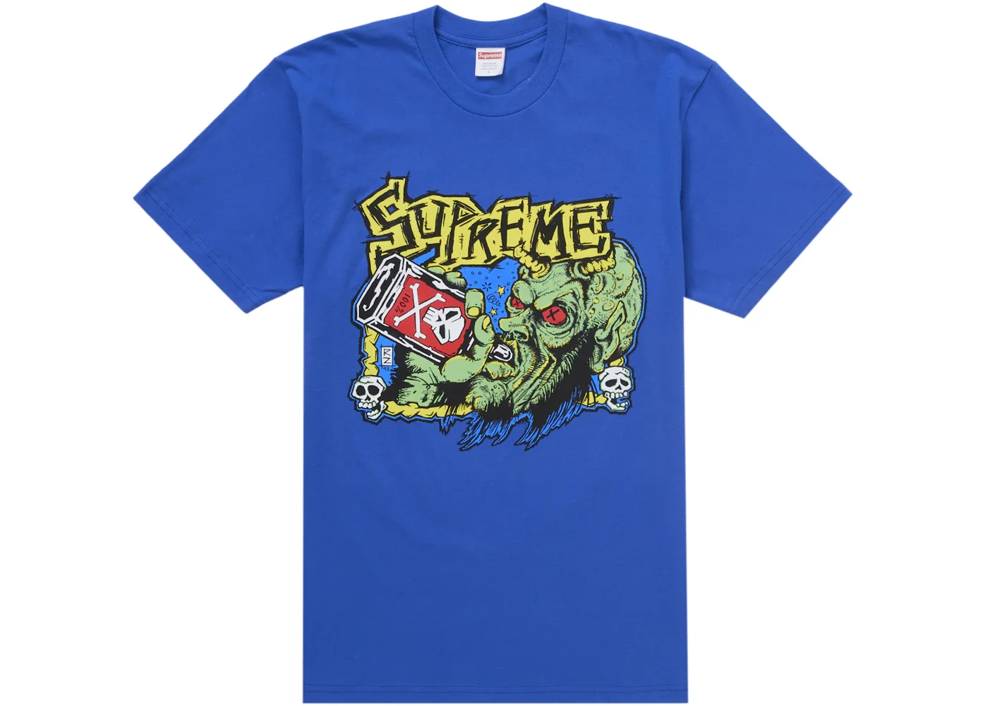 Supreme Fuckin Blowout Tee Royal - 1