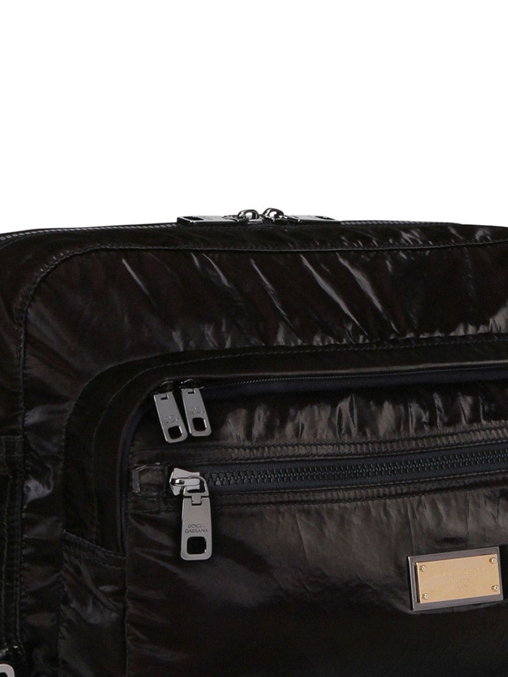 logo-plaque messenger bag - 3