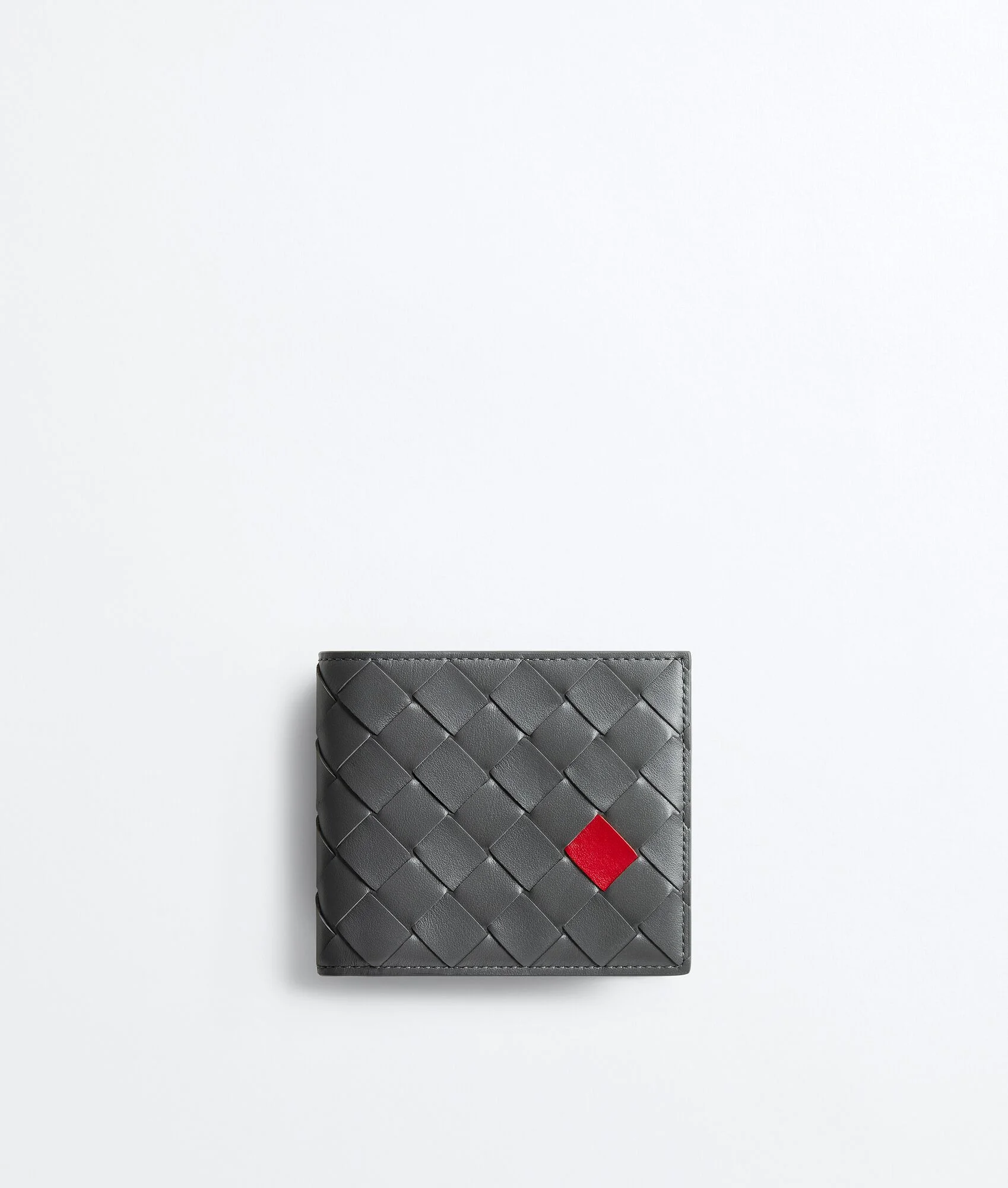Intrecciato Bi-Fold Wallet with Coin Purse - 1