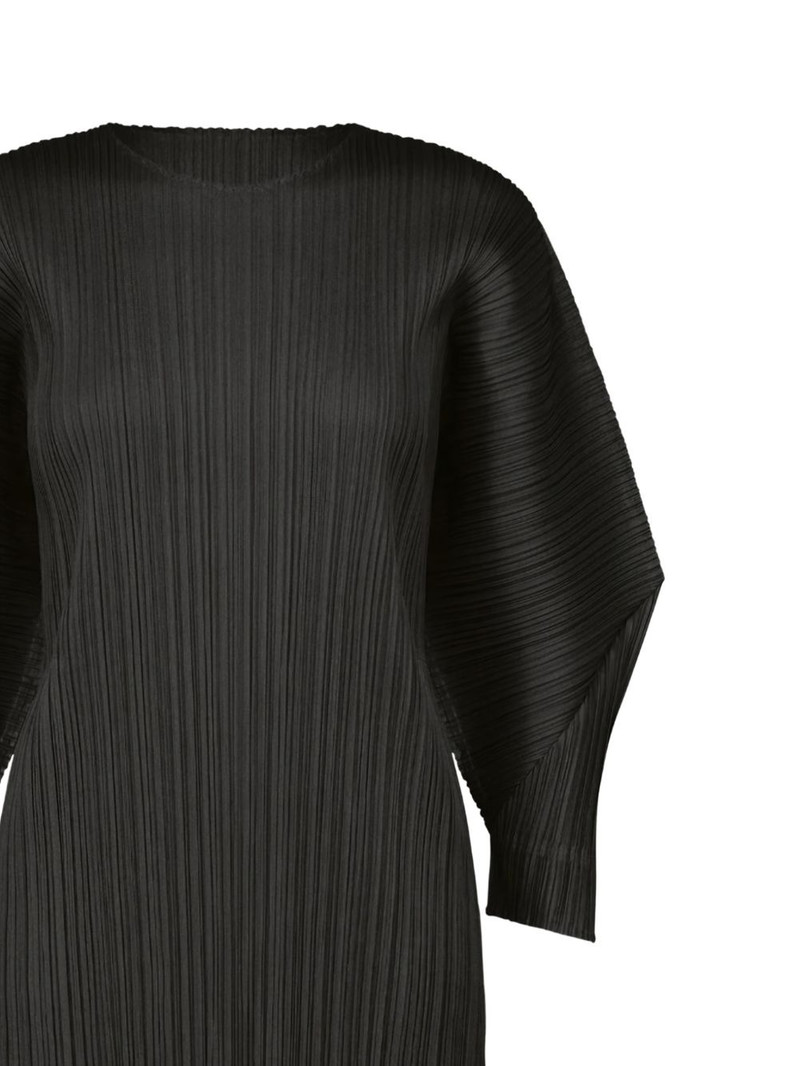 Pleats Please Issey Miyake pleated midi dress outlook