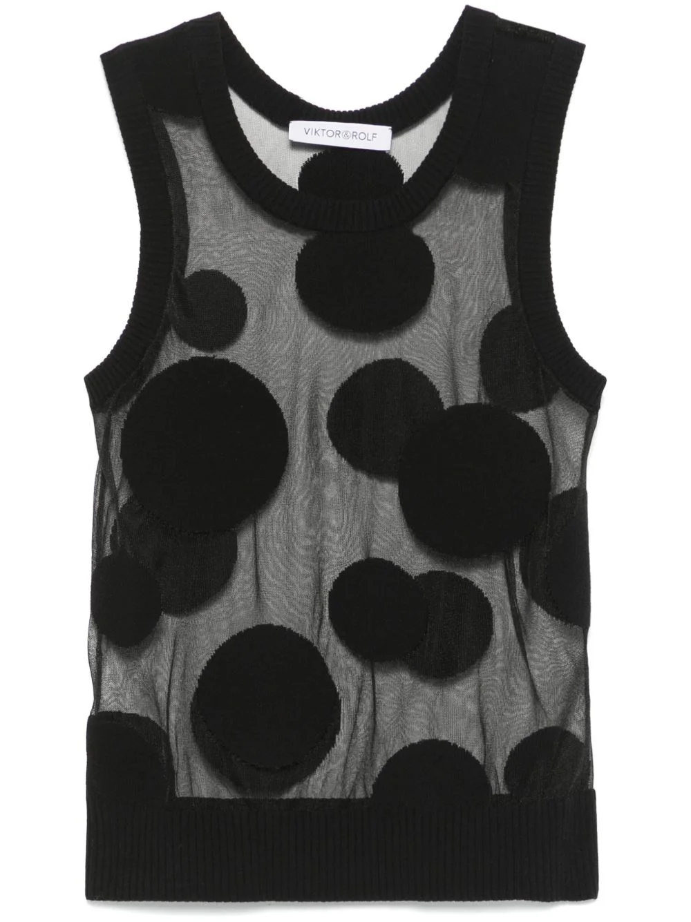 polka-dot tank top - 1