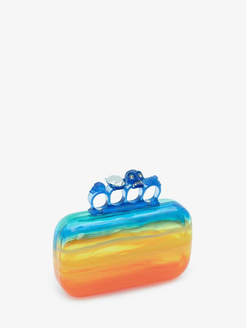 Skull Four-ring Clutch in Multicolor - 2