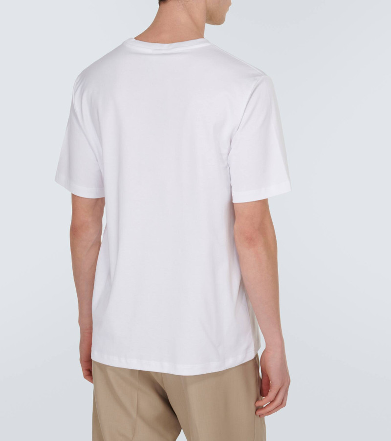 Thabor embroidered cotton jersey T-shirt 4