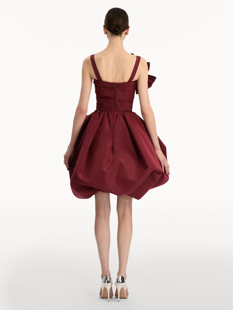 BROOCH EMBROIDERED COCKTAIL SLEEVELESS DRESS 3