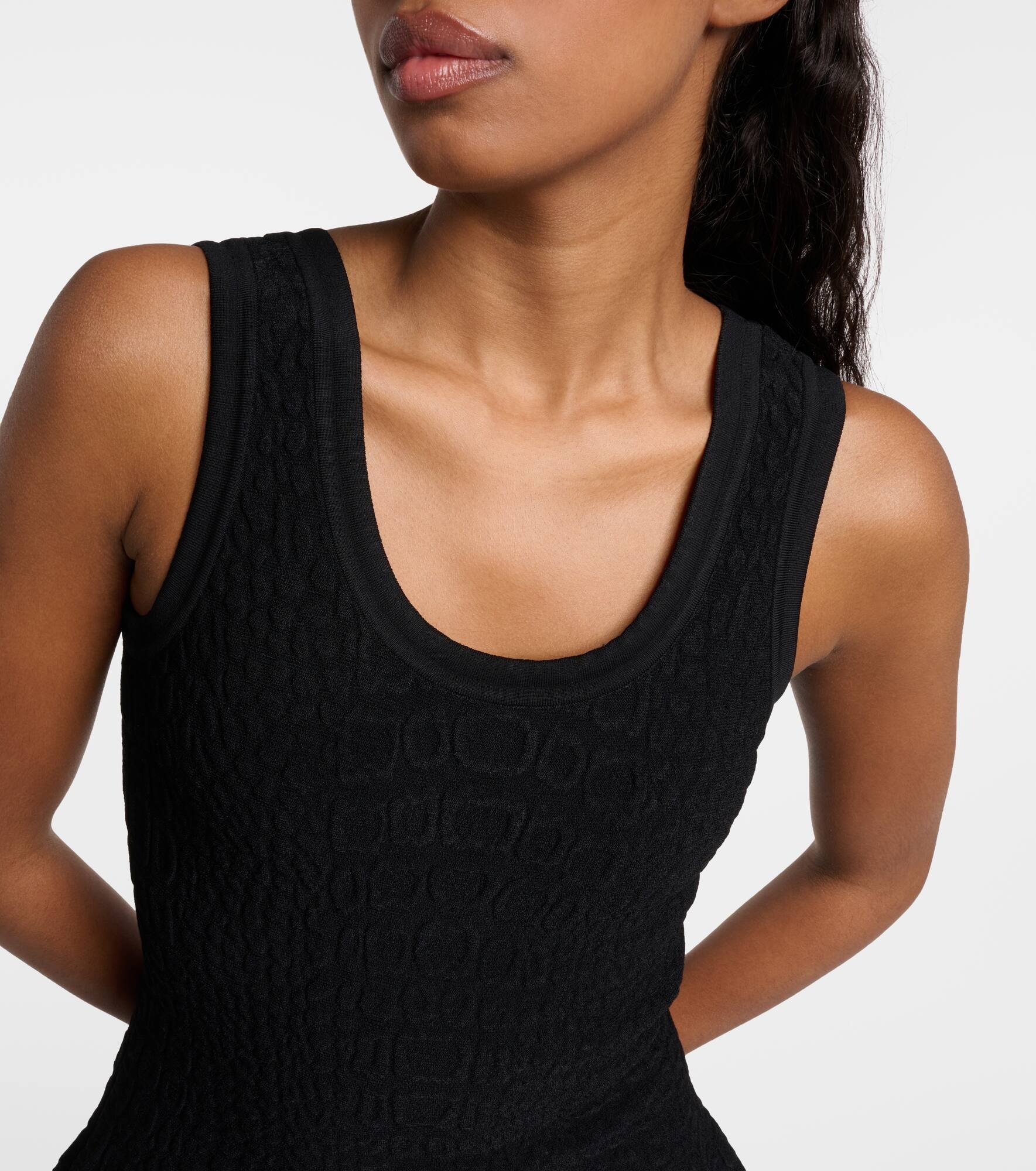 Croc-effect minidress - 4