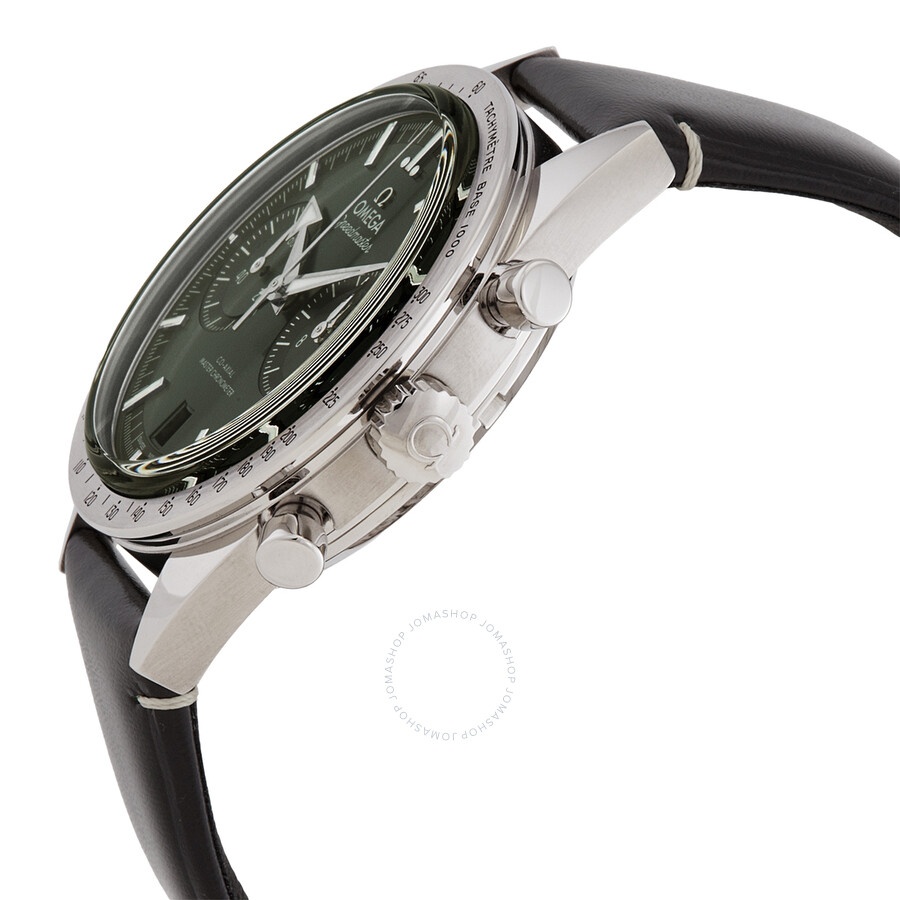 Pre-owned Omega Speedmaster Chronograph Green Dial Men's Watch 332.12.41.51.10.001 - 2
