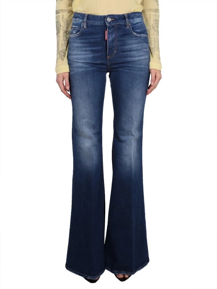 Dsquared Women Super Flare Jeans - 1