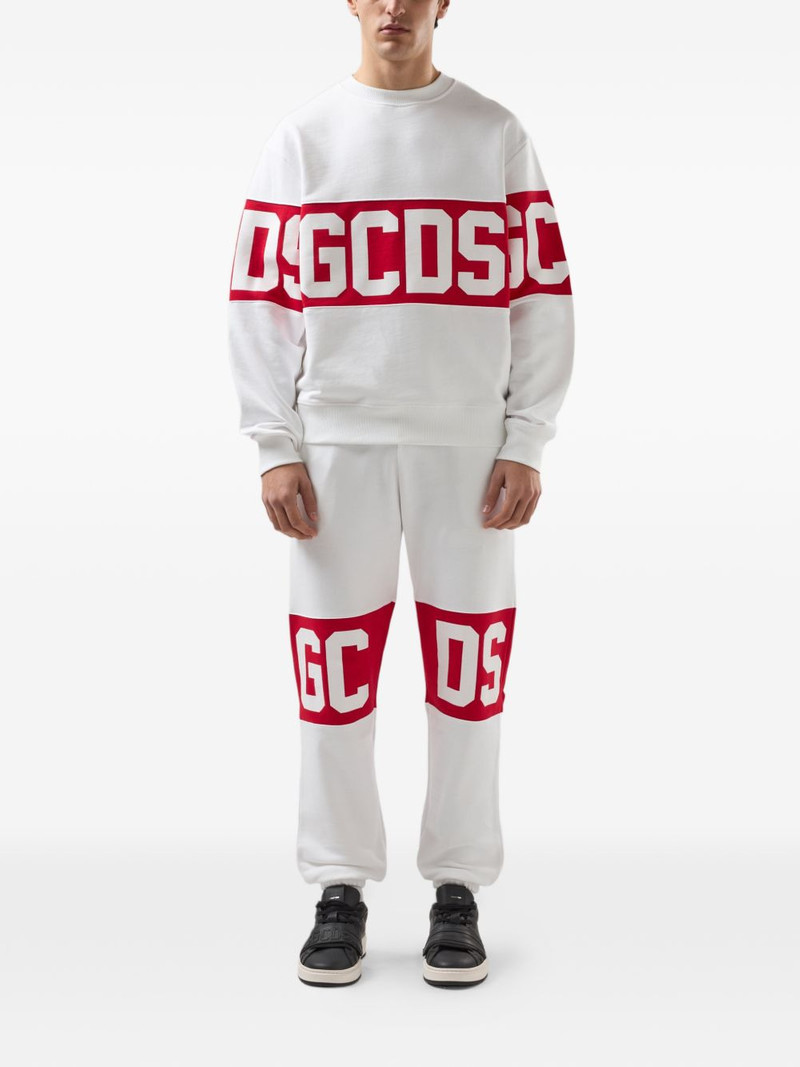 GCDS logo-band sweatshirt outlook
