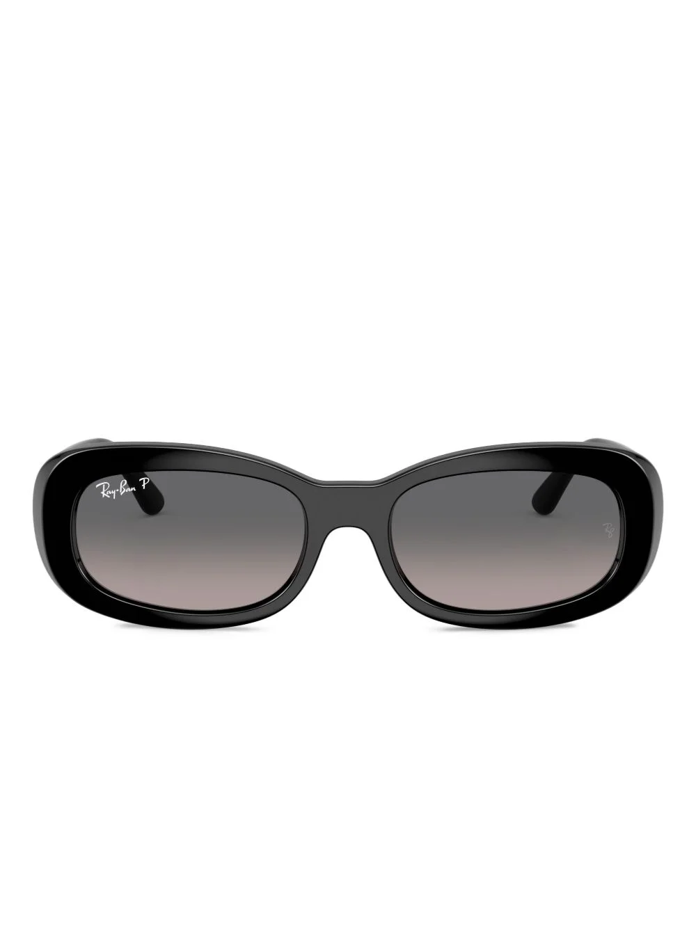 oval-frame sunglasses - 1