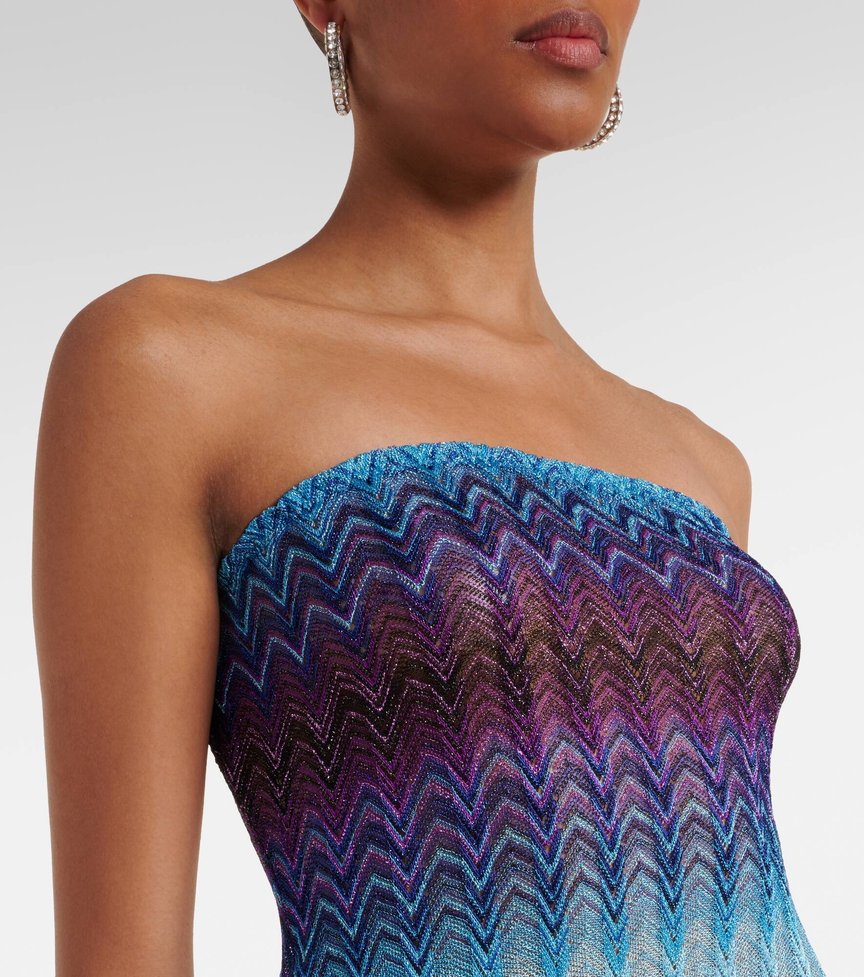 Lamé beach cover-up - 4