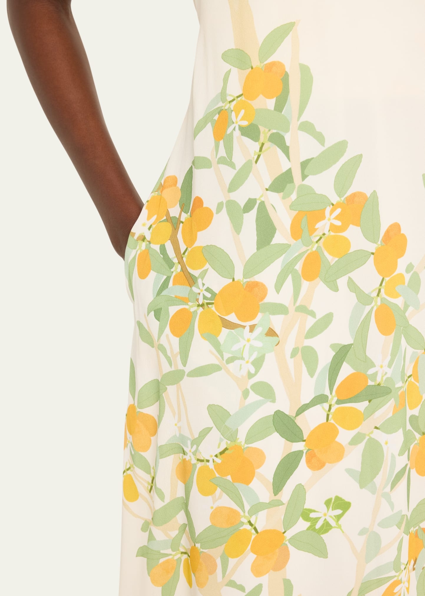Frannie Floral Print Maxi Dress - 5