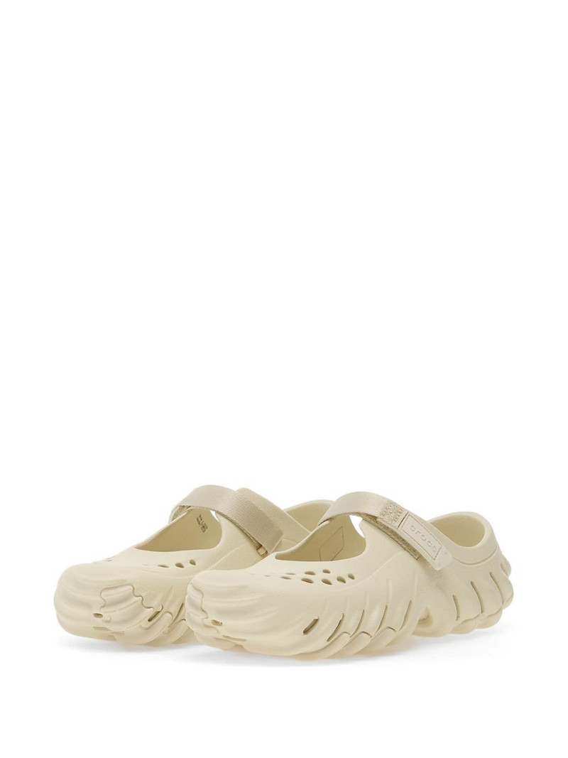 crocs Echo perforated touch-strap slip-ons outlook