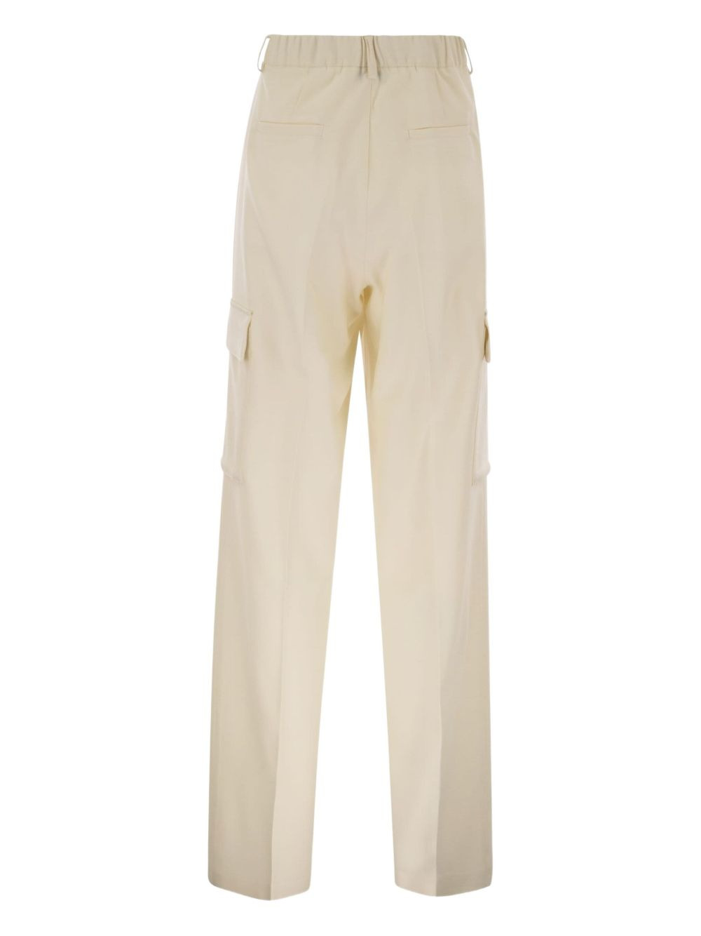pleated cargo trousers - 2
