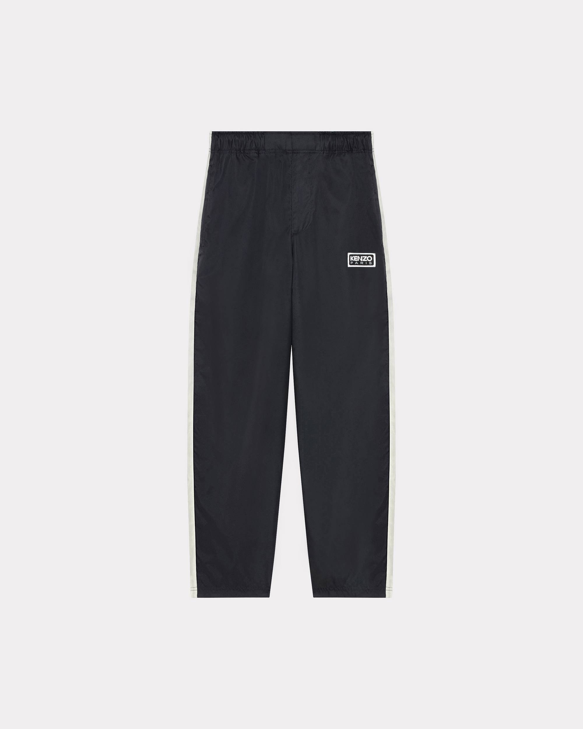 'KENZO Paris' straight leg two-tone jogging trousers - 1