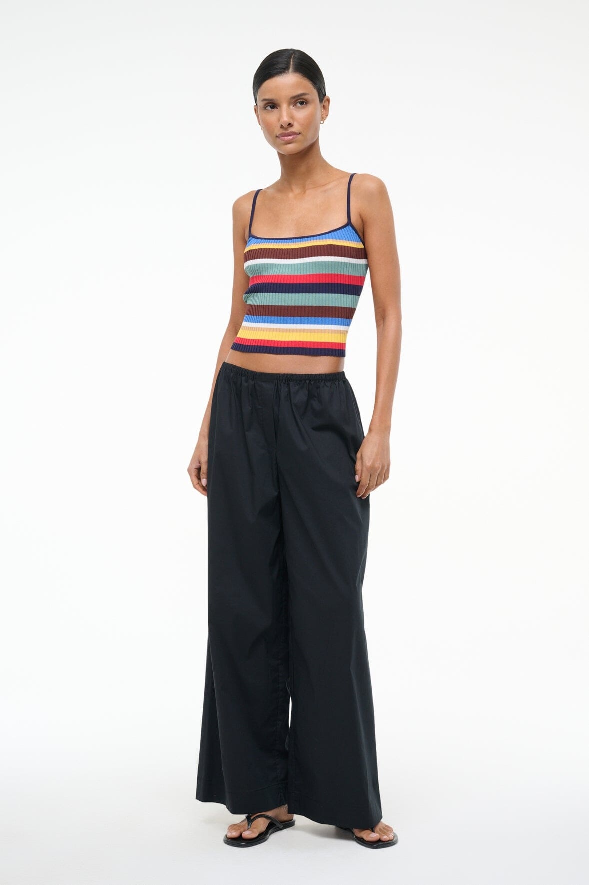 STAUD BONFIRE PANT BLACK - 3