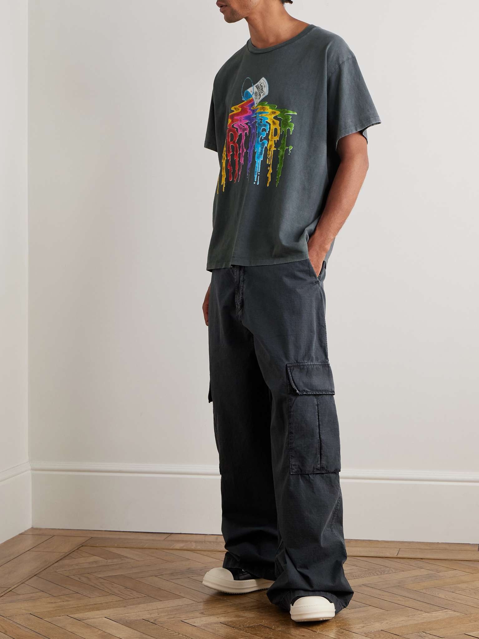 Supply Printed Cotton-Jersey T-Shirt - 2