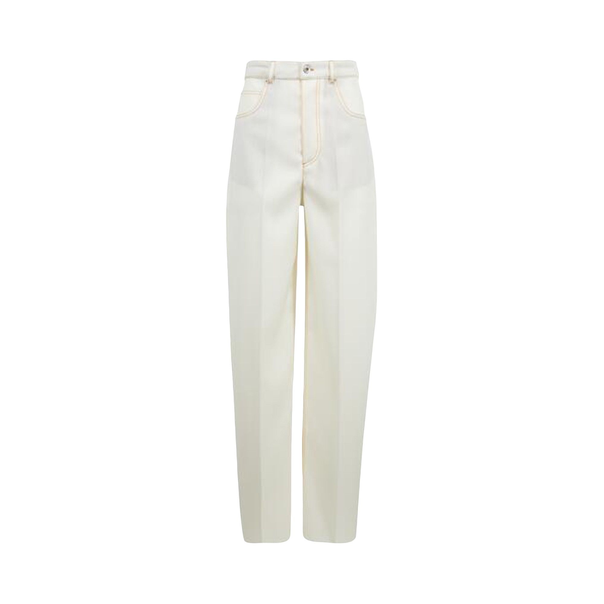 Bottega Veneta Wide Leg Trouser 'Dove' - 1