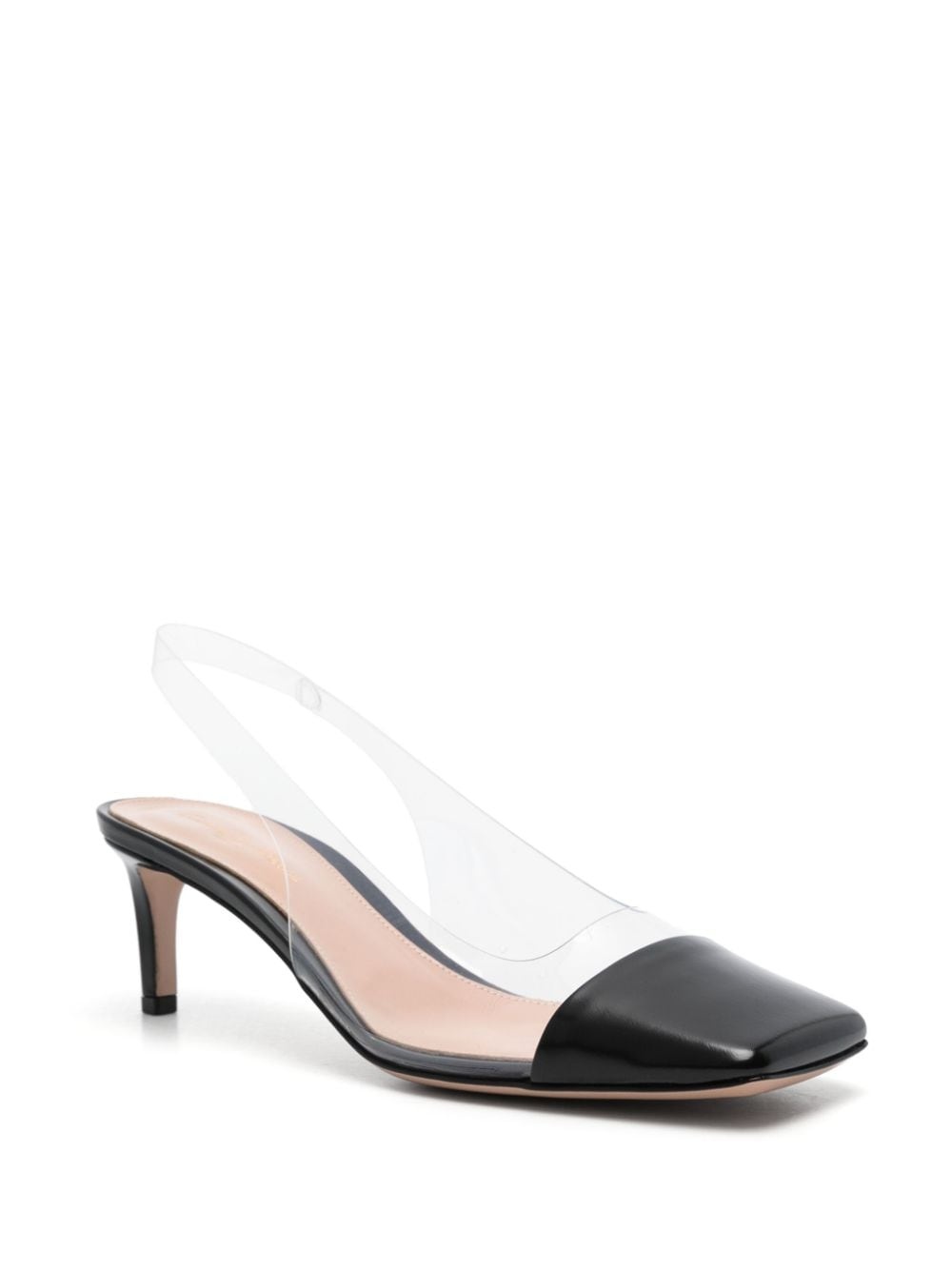 Plexi Decollete slingback pumps - 2