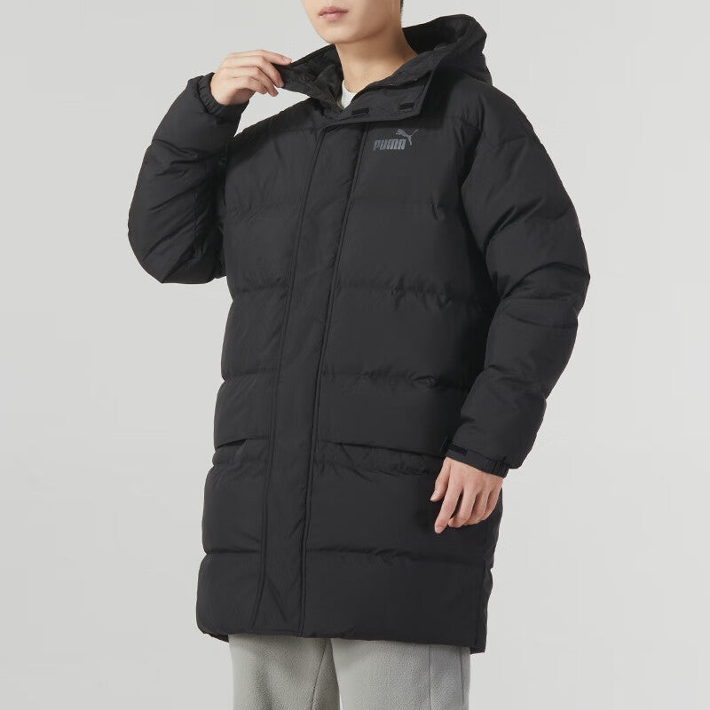 Puma Padded Down Coat 'Black' 625614-01 - 4