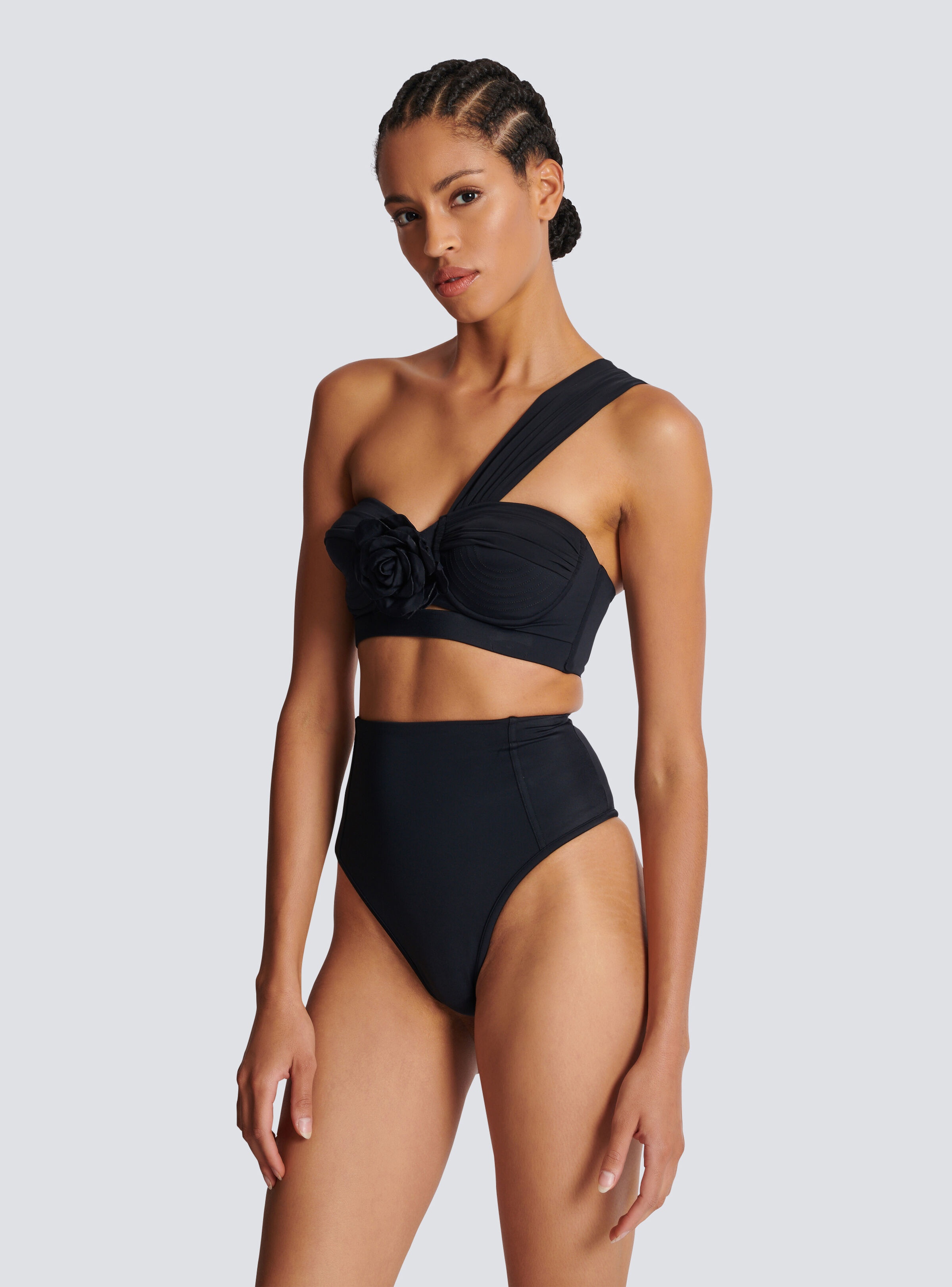 Asymmetric two-piece swimming costume - 6