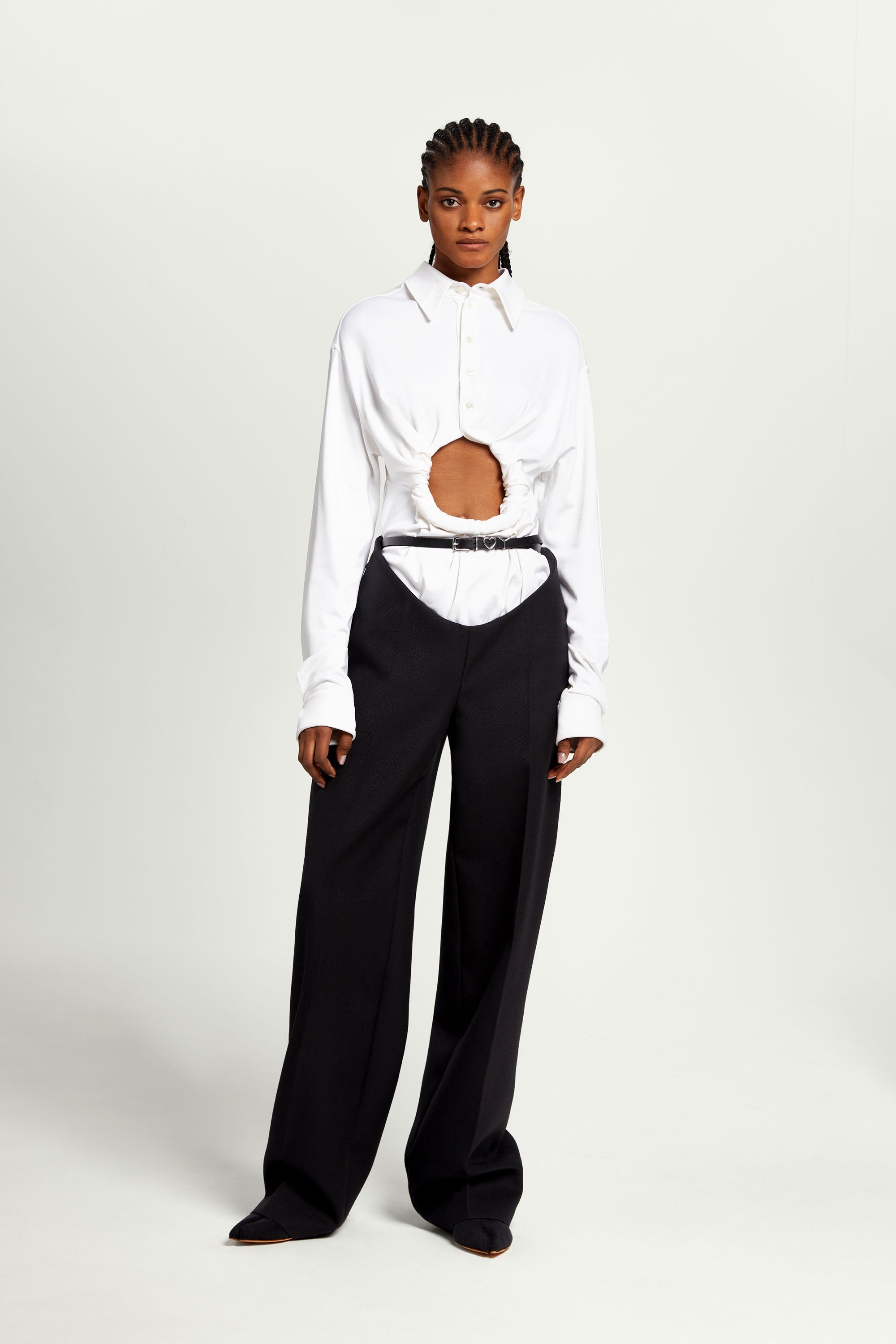 Y Belt Arc Pants - 2
