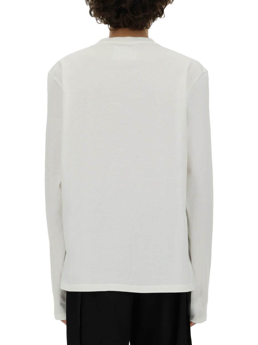 Jil Sander Men T-Shirt With Logo - 3