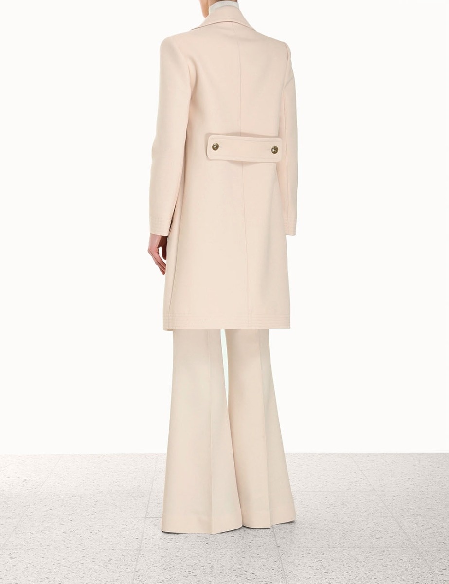 LYRICAL PATCH POCKET COAT - 4