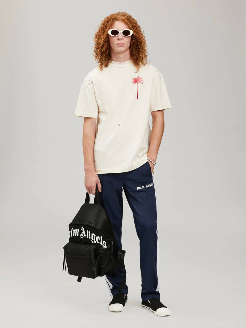Palm Angels CURVED LOGO BACKPACK outlook