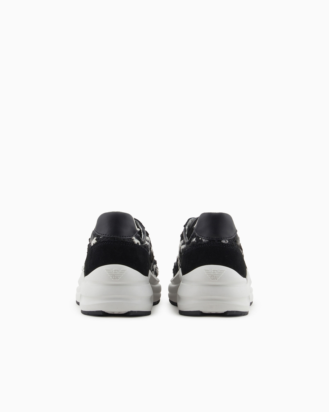 Bouclé fabric sneakers - 4