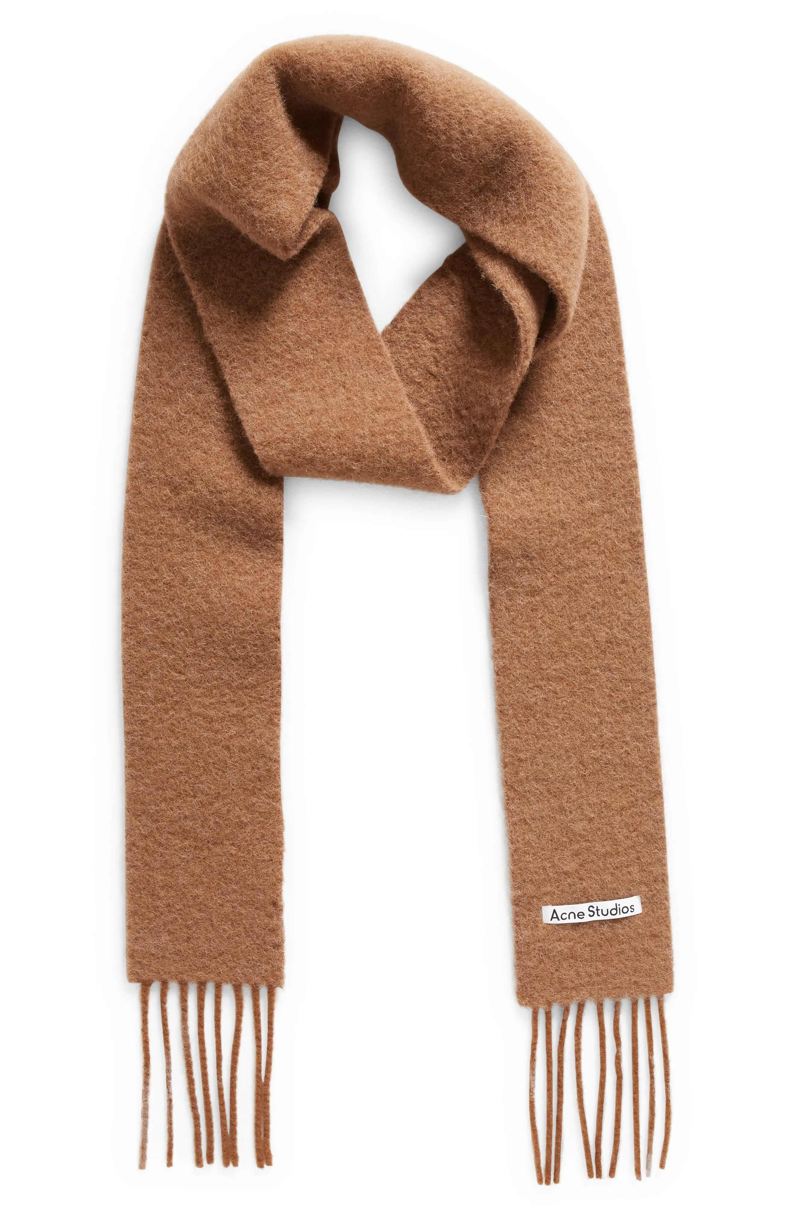 Vesuovia Alpaca & Wool Blend Fringe Scarf - 3