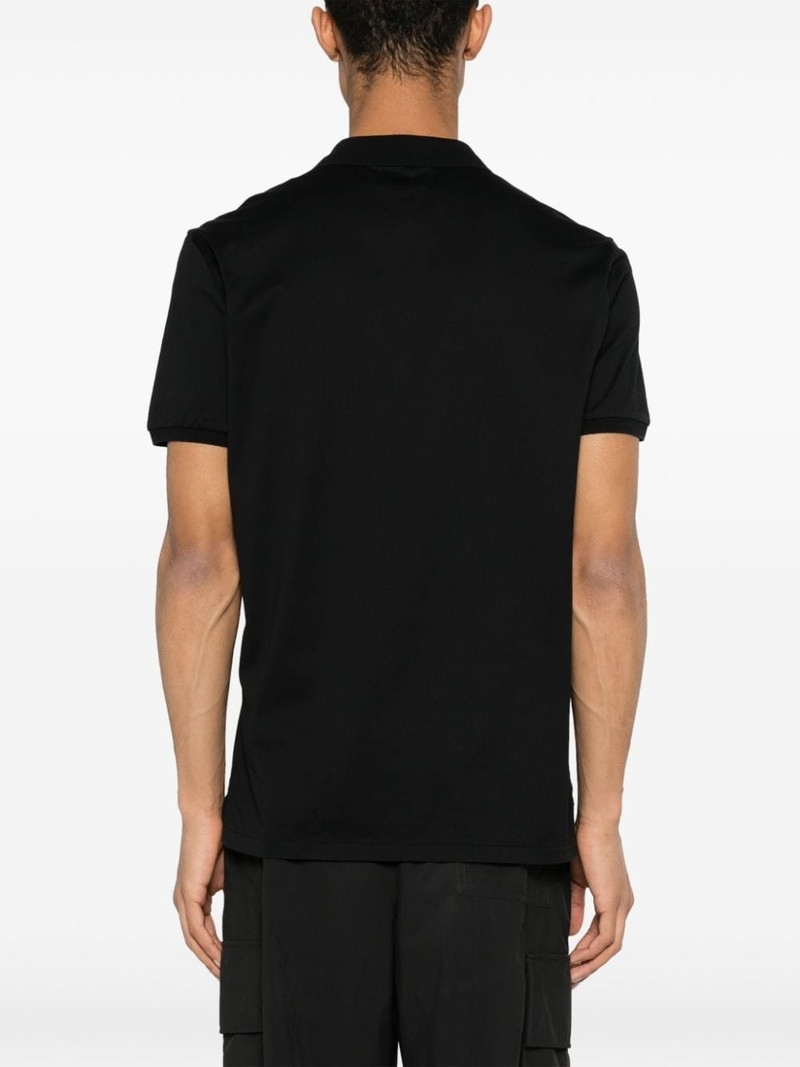 logo-appliqué polo shirt 4